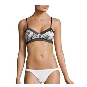 NWT Sam Edelman Floral Bralette